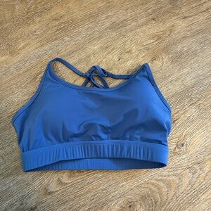 Women's Blue Swim Top